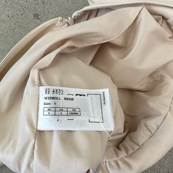 Ba&Sh Molly Backless Mini Tan Dress - Picture 5 of 8